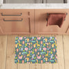 Safari Animal Cartoon Print Design LKS305 Kitchen Mat