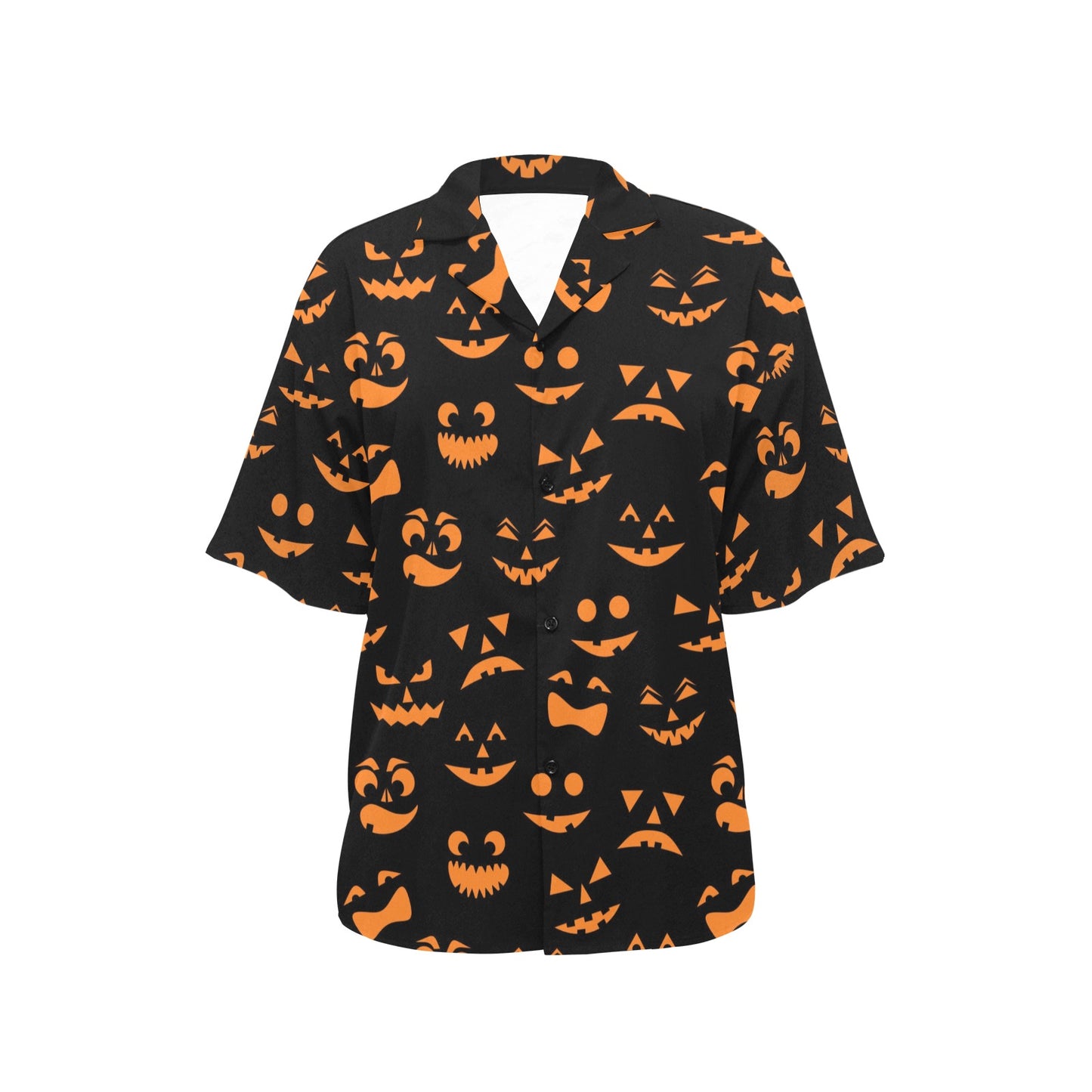 Halloween Pattern Print Design 02 Women's Hawaiian Shirt