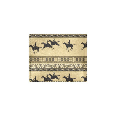 Horse Pattern Prnt Men's ID Card Wallet