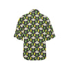 Alien UFO Pattern Women's Hawaiian Shirt