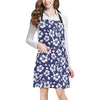 Hibiscus Pattern Print Design HB010 Apron with Pocket