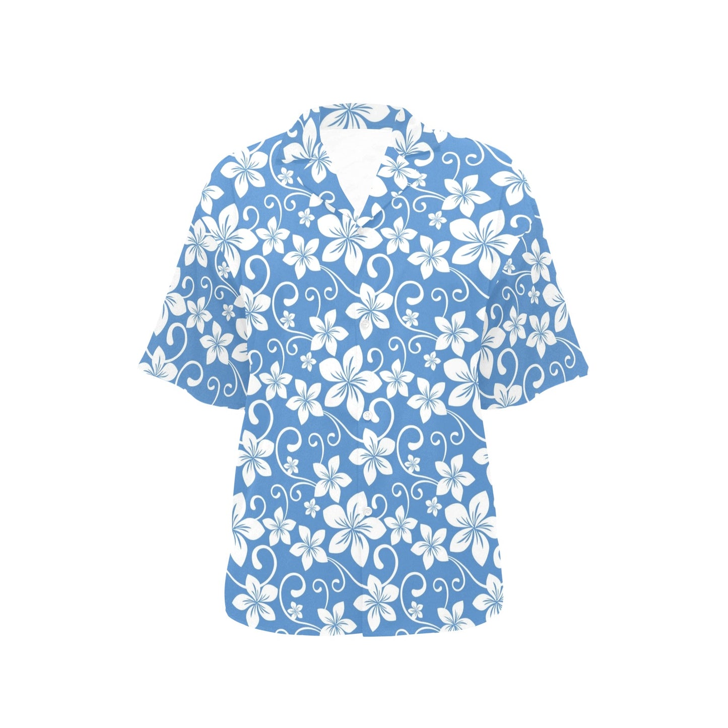 Hibiscus Pattern Print Design HB09 Women's Hawaiian Shirt
