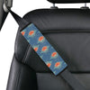 lotus Boho Pattern Print Design LO07 Car Seat Belt Cover