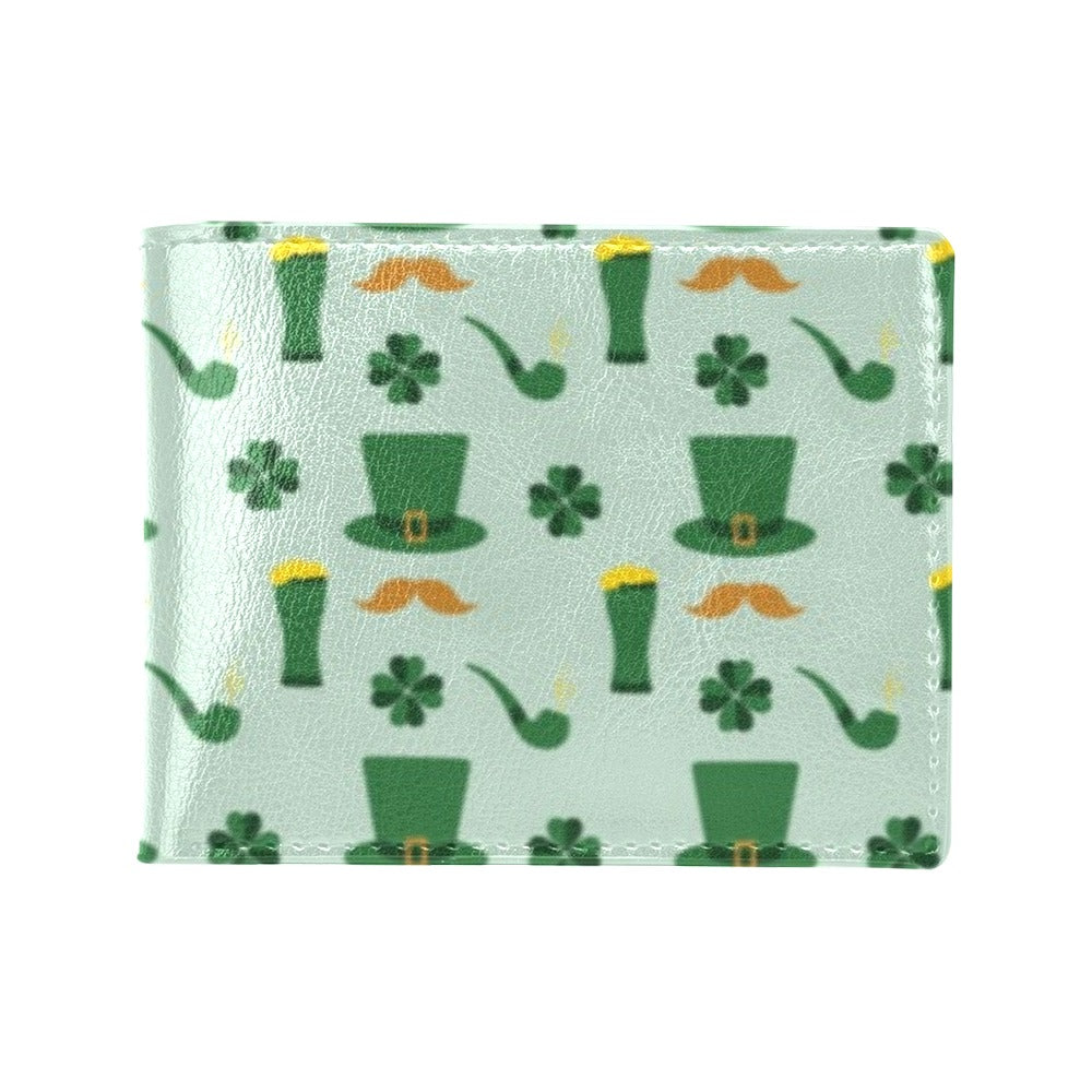St Patricks Day Print Design LKS304 Men's ID Card Wallet