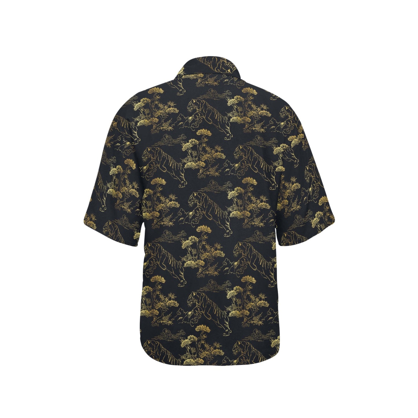 Tiger Japan Style Print Design LKS305 Women's Hawaiian Shirt