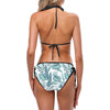 Pattern Tropical Palm Leaves Bikini