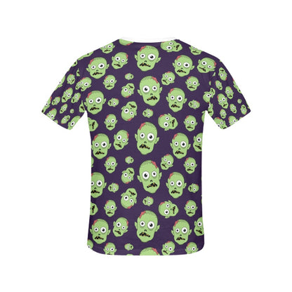 Zombie Print Design LKS303 Women's  T-shirt