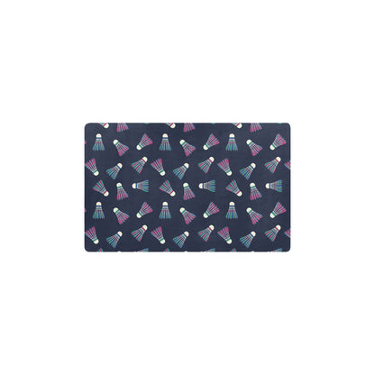 Badminton Ball Pattern Print Design 02 Kitchen Mat