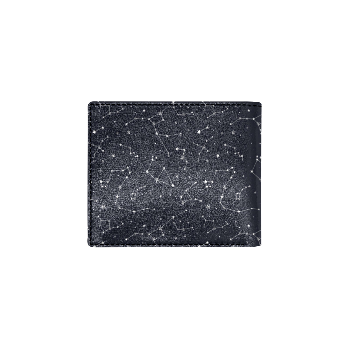 Constellation Pattern Print Design 03 Men's ID Card Wallet