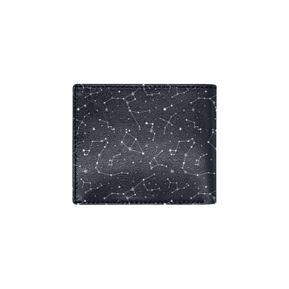 Constellation Pattern Print Design 03 Men's ID Card Wallet