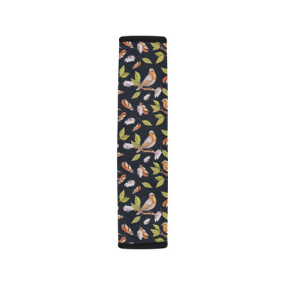 Birds Pattern Print Design 02 Car Seat Belt Cover