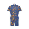 Campfire Pattern Print Design 03 Men's Romper