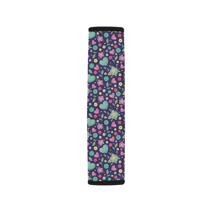 Crochet Pattern Print Design 02 Car Seat Belt Cover