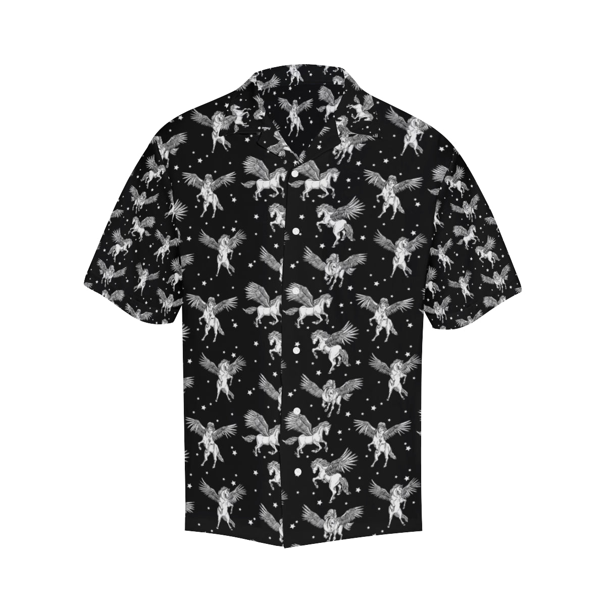 Pegasus Pattern Print Design 01 Men's Hawaiian Shirt