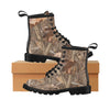 Camo Realistic Tree Forest Autumn Print Women's Boots