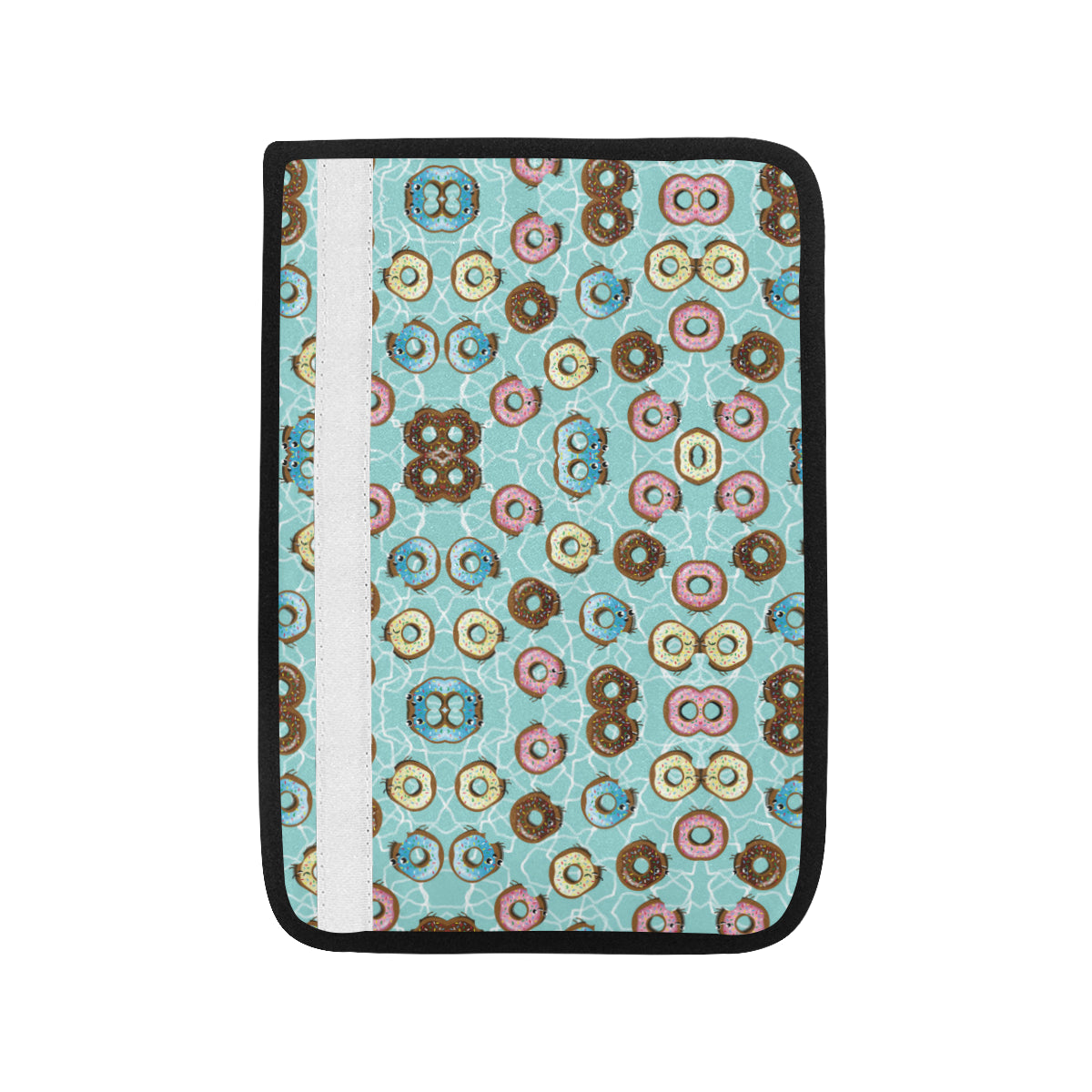 Emoji Donut Print Pattern Car Seat Belt Cover