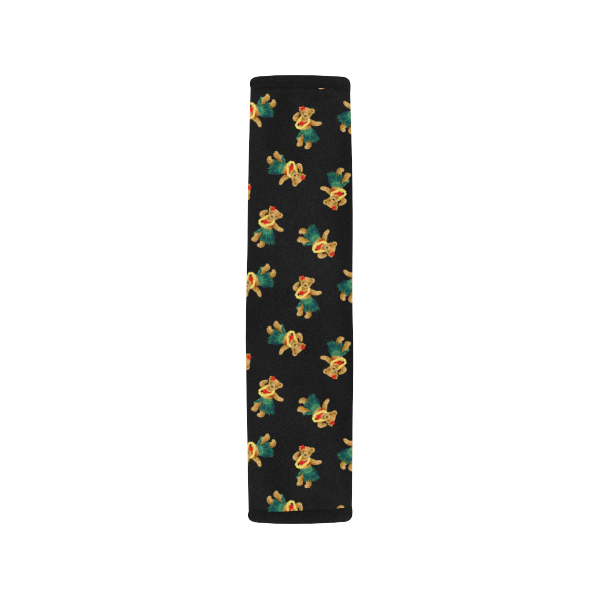 Hula Bear Pattern Print Design 06 Car Seat Belt Cover