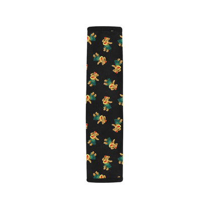 Hula Bear Pattern Print Design 06 Car Seat Belt Cover