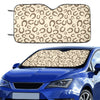 Horseshoe Print Design LKS302 Car front Windshield Sun Shade