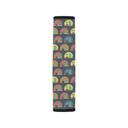 Camper Pattern Print Design 02 Car Seat Belt Cover