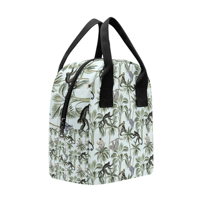 Rainforest Pattern Print Design RF04 Insulated Lunch Bag