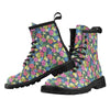 Hibiscus Print Design LKS3010 Women's Boots