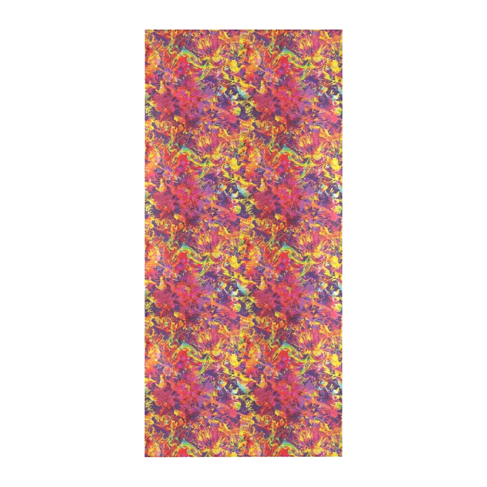 Splatter Print Design LKS303 Beach Towel 32" x 71"