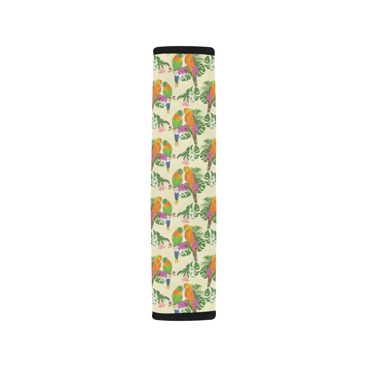 Conures Pattern Print Design 02 Car Seat Belt Cover