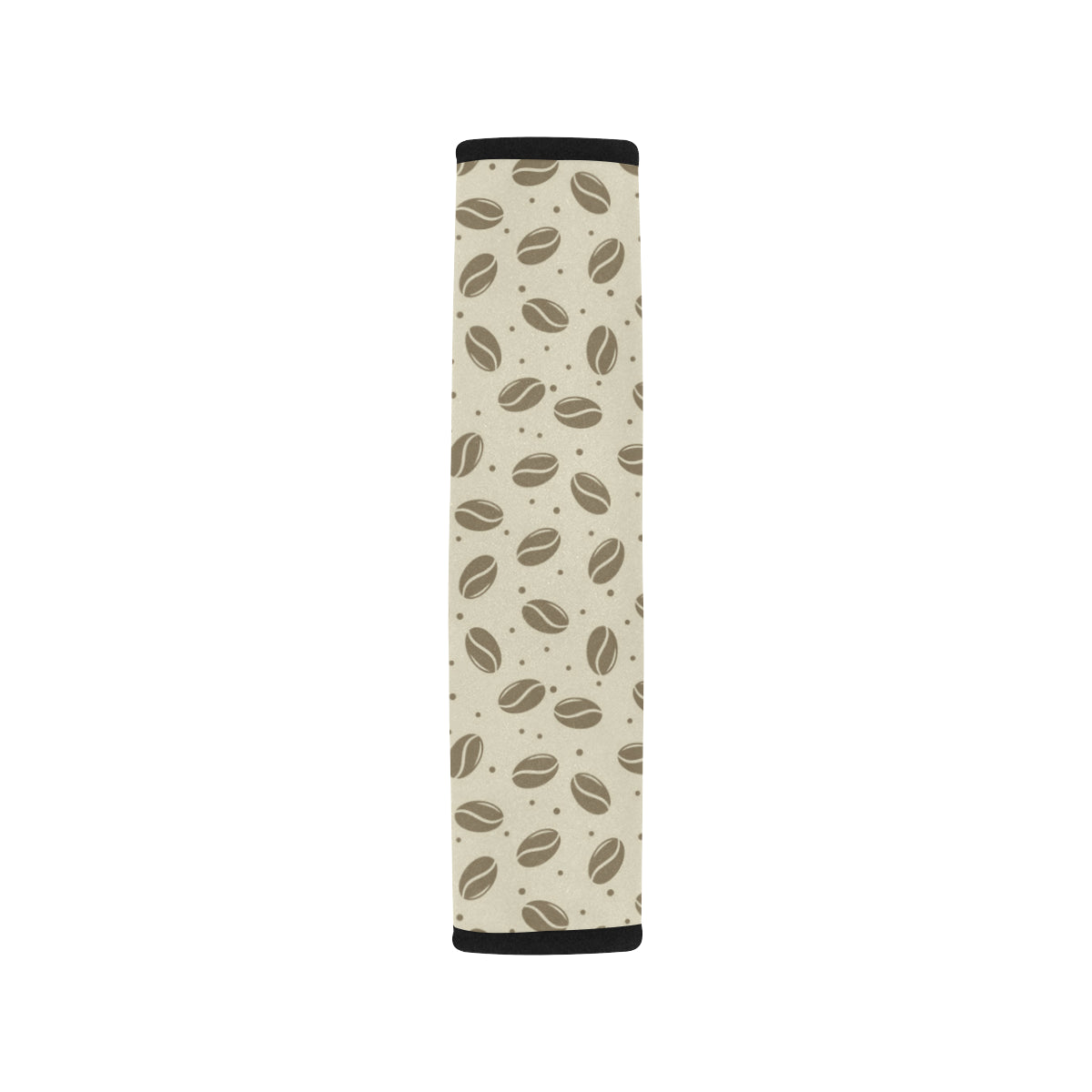 Coffee Pattern Print Design 02 Car Seat Belt Cover