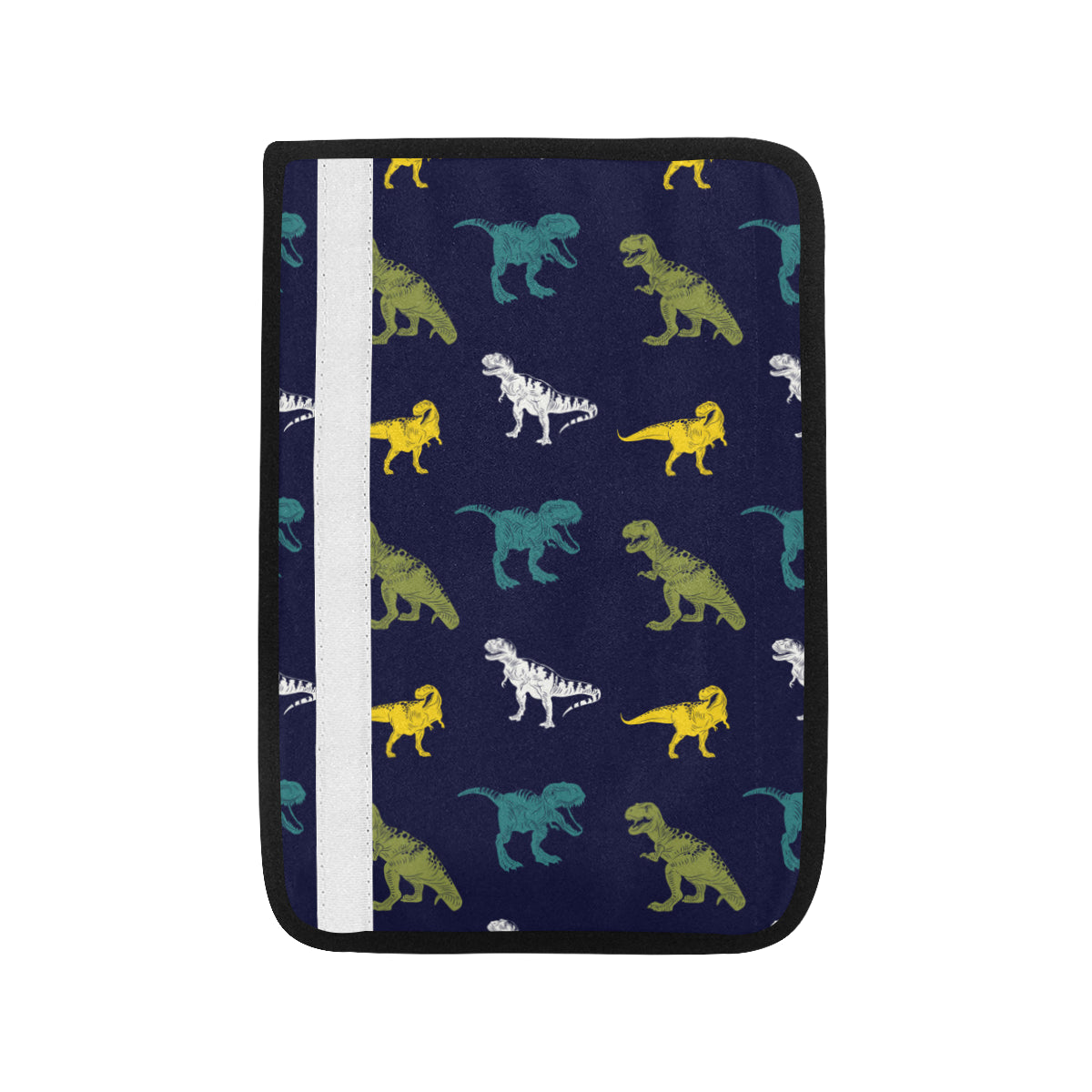 T Rex Pattern Print Design A07 Car Seat Belt Cover