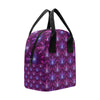 lotus Pattern Print Design LO01 Insulated Lunch Bag