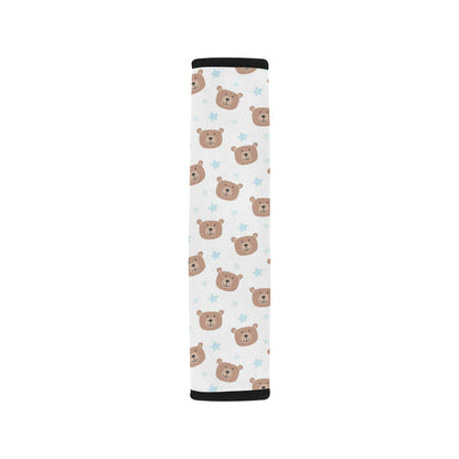 Bear Pattern Print Design BE02 Car Seat Belt Cover