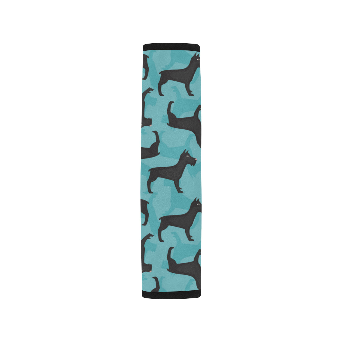 Schnauzers Pattern Print Design A01 Car Seat Belt Cover