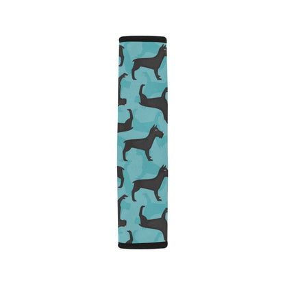 Schnauzers Pattern Print Design A01 Car Seat Belt Cover