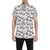 Cow Pattern Print Design 02 Men's Short Sleeve Button Up Shirt