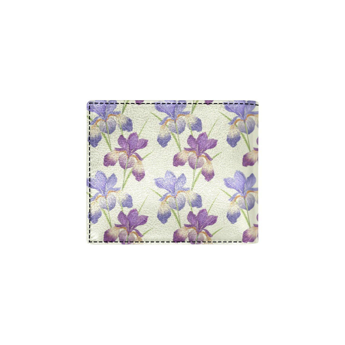 Iris Pattern Print Design IR08 Men's ID Card Wallet