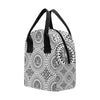 Polynesian Tribal Mask Insulated Lunch Bag