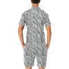 Zebra Classic Print Design LKS302 Men's Romper