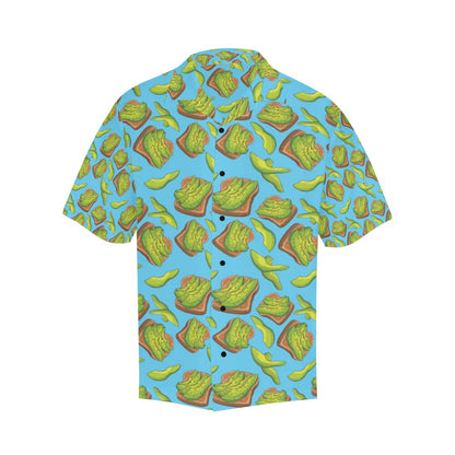 Sandwich Avocado Print Design LKS306 Men's Hawaiian Shirt
