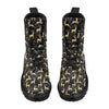 Deer Gold Pattern Women's Boots