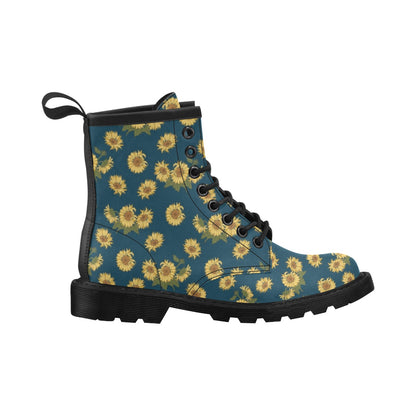 Sunflower Print Design LKS305 Women's Boots