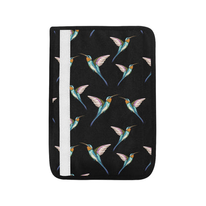 Hummingbird Pattern Print Design 06 Car Seat Belt Cover