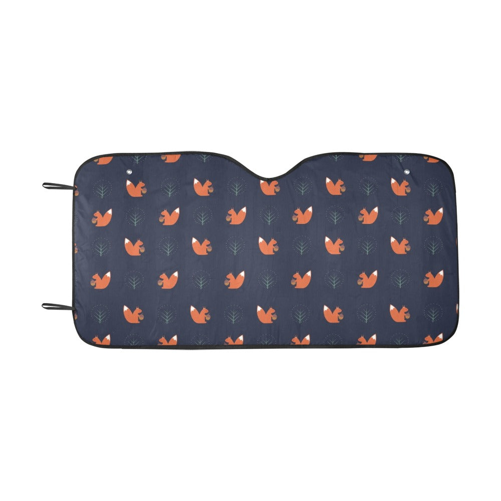 Squirrel Print Design LKS303 Car front Windshield Sun Shade