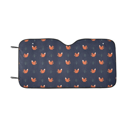 Squirrel Print Design LKS303 Car front Windshield Sun Shade