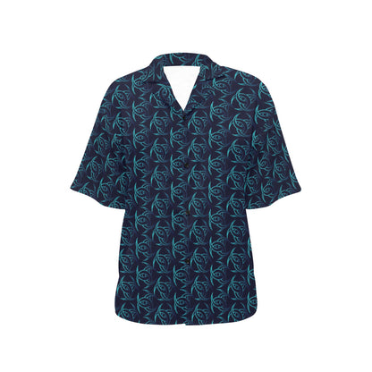 Vikings Print Design LKS302 Women's Hawaiian Shirt
