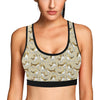 Beagle Pattern Print Design 04 Sports Bra