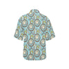 Blue Dream catcher Women's Hawaiian Shirt