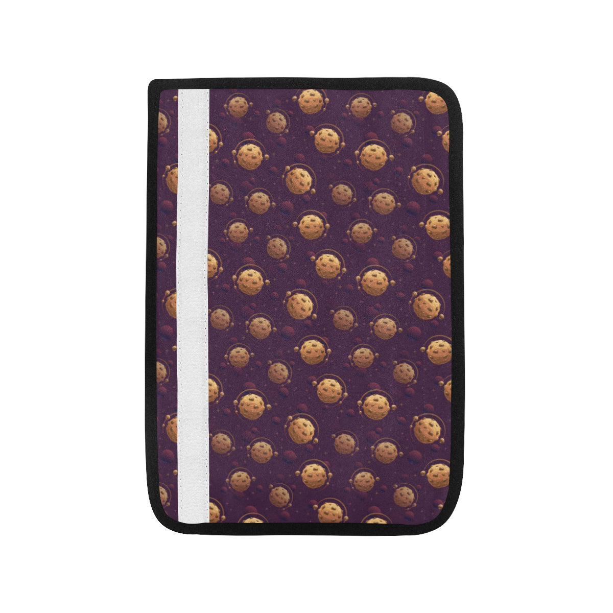 Cookie Pattern Print Design 03 Car Seat Belt Cover
