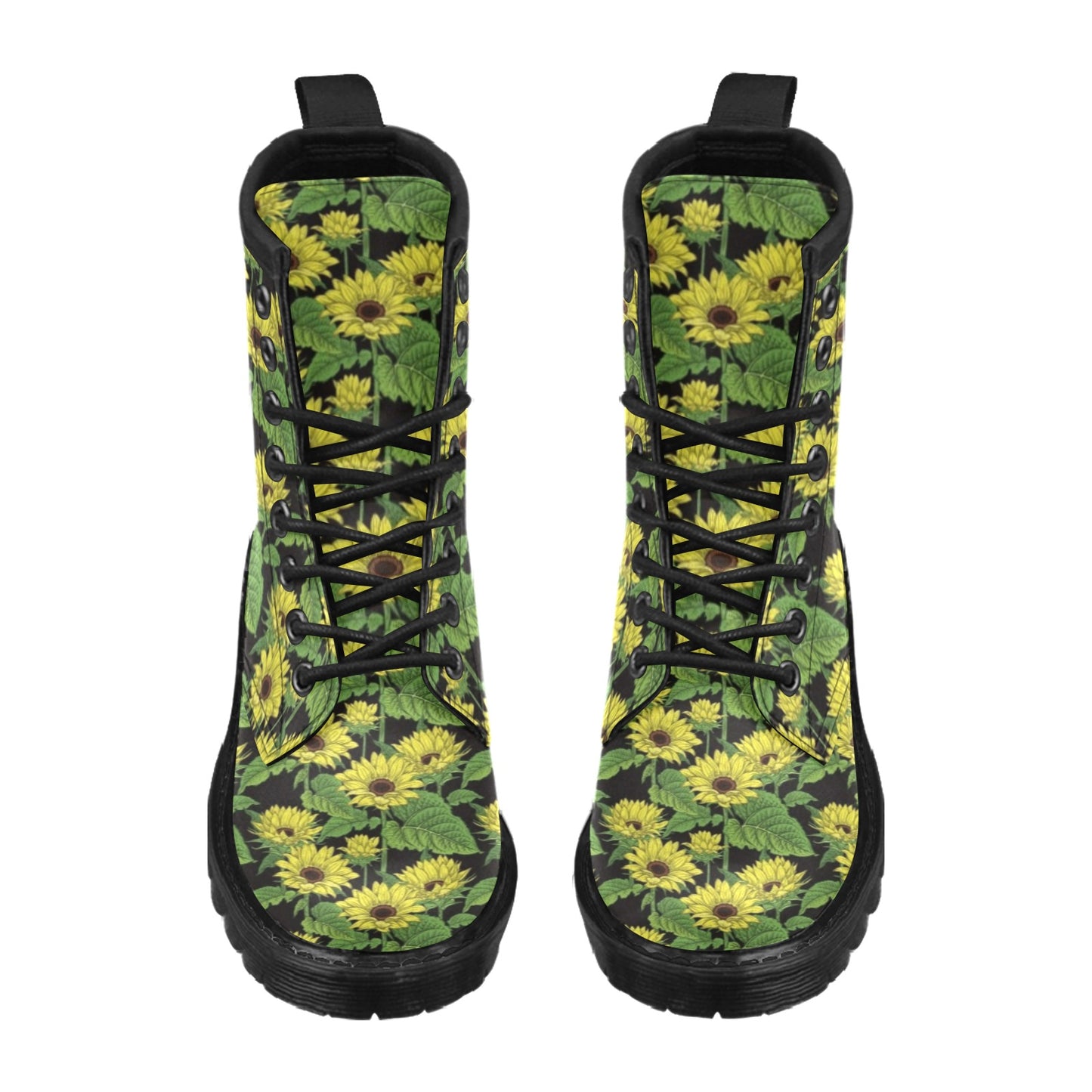 Sunflower Print Design LKS3010 Women's Boots