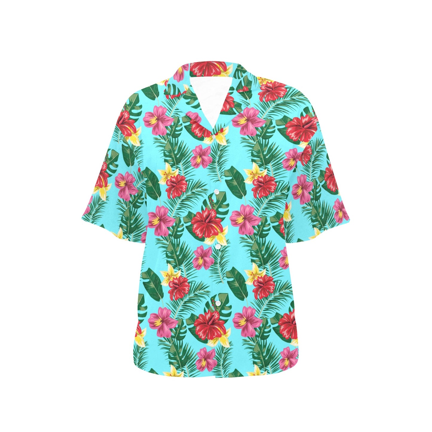 Hibiscus Hawaiian Flower Women's Hawaiian Shirt